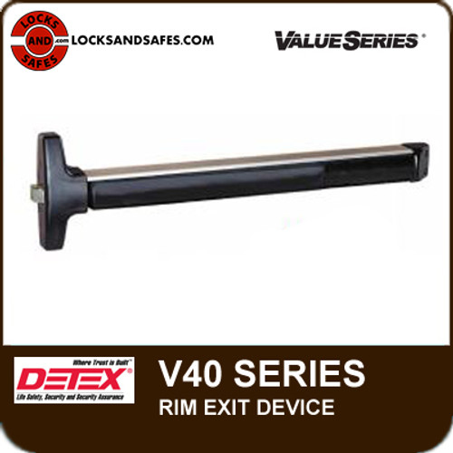 Detex ValueSeries V40 - Rim Exit Device