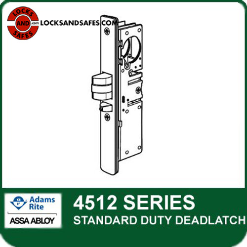 Adams Rite 4512 | Deadlatch Lock | Double Cylinder Deadlatch