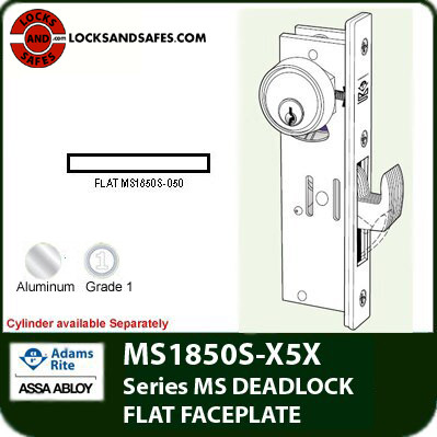 Adams Rite MS1850S X5X Deadlock with Hookbolt