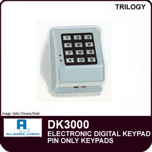 Alarm Lock DK3000 | Alarm Lock Trilogy DK3000 ELECTRONIC DIGITAL KEYPAD