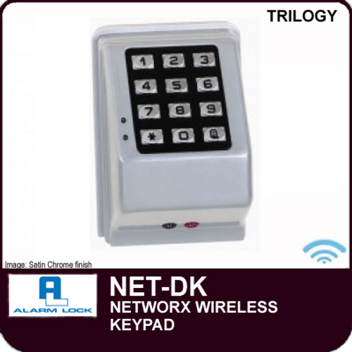 Alarm Lock Trilogy Networx NETDK Wireless Keypad | Alarm Lock NETDK