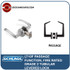 Grade 2 Tubular Levered Locks - Passage Latch, Fire Rated | Schlage LT10F