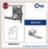 Double Dummy with Active Trim | Arrow BM/AM09 Mortise Locks | PDQ MR207 | Cylinder Lock | F Sectional Trim