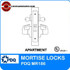 Grade 1 Double Cylinder Apartment Entrance Mortise Locks | Schlage L9060 Mortise Locks | PDQ MR186 | Schlage L Series | F Series Escutcheon Trim