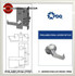 Grade 1 Double Dummy Non Cylinder | PDQ MR205 Mortise Locks | Heavy Duty Mortise Locks | F Series Escutcheon Trim