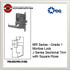 Grade 1 Single Cylinder Mortise Entrance/Storeroom Locks | Arrow BM/AM13 Mortise Locks | PDQ MR135 | Arrow Deadbolt Lock | J Series Sectional Trim