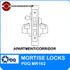 Apartment/Corridor Mortise Lockset Grade 1 Single Cylinder | Sargent 8243 Mortise Locks | PDQ MR162 | Sargent Lock | J Series Sectional Trim