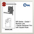 Single Dummy Trim | Corbin ML2050 Mortise Locks | PDQ MR211 | Corbin Russwin | J Series Sectional Trim