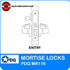 Entry Locks Mortise Grade 1 Single Cylinder | Schlage L9050 Mortise Locks | PDQ MR 116 | Schlage Mortise Locks | J Wide Escutcheon Trim