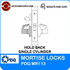 Grade 1 Hold Back Single Cylinder Mortise Locks | Best 45HR/HB Mortise Lock | PDQ MR113 | Heavy Duty Mortise Lock | F Sectional Trim