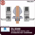 Alarm Lock Trilogy Double Sided Digital Locks | Alarm Lock DL5300 Standard Key Override