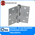 PDQ Commercial Hinges | Full Mortise Hinges | Plain Bearing Standard Weight, Steel Base Material