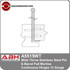 ABH A5515WT Wide Throw 12 Gauge Stainless Steel Pin & Barrel Full Mortise Continuous Hinges