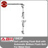 ABH 1863P Self Latching Flush Bolt with Automatic Bottom Flush Bolt For Metal Door