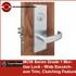 Townsteel MCW Series Commerical Grade 1 Mortise Lock - Wide Escutcheon Trim, Clutching Feature