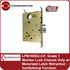 Command Access LPM192EU-CH Grade 1 Institutional Function Mortise Lock Chassis Only w/ Motorized Latch Retraction | LPM 190 Series Mortise Lock | Schlage L9000 Mortise Lock Chassis Retrofit