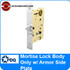 PDQ Mortise Lock Body Only with Armor Side Plate