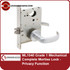 Command Access ML1040 | Grade 1 Mechanical Passage Function Complete Mortise Lock