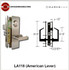 Marks LA118 Maximum Security Mortise Lock | Marks LA118EW