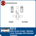 Sargent 8212 Passage with Indicator Mortise Lock