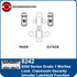 Sargent 8242 Classroom Security Intruder Latchbolt Mortise Lock