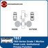 Sargent 7857 Institutional Privacy Mortise Lock