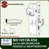 Adams Rite MS1951W-X5X Deadlocks | Adams Rite MS1951 X5X Lock for Use in Humid areas