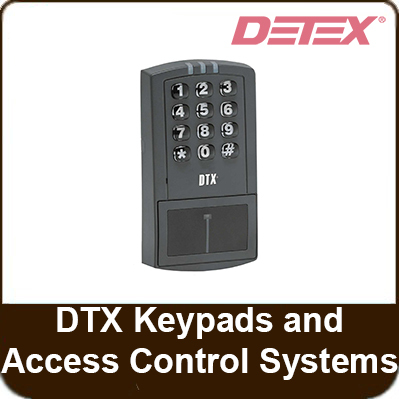Buy Detex DTX Keypads and Access Control Systems