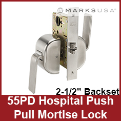 Buy Marks 55PD Hospital Push Pull Mortise Locks