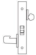 Sargent 8291 All Purpose Holdback Function