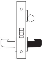Sargent 8204 Storeroom or Closet Function