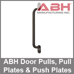 ABH Door Pulls, Push Plates and Pull Plates Category