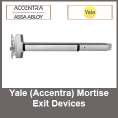 Yale (Accentra) Mortise Exit Devices