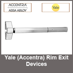 Yale (Accentra) Rim Exit Devices