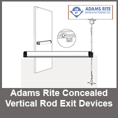 Adams Rite Concealed Vertical Rod Exit Devices Category Adams Rite Concealed Vertical Rod Exit Devices Category