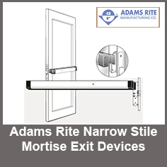 Adams Rite Narrow Stile Mortise Exit Devices Category Adams Rite Narrow Stile Mortise Exit Devices Category