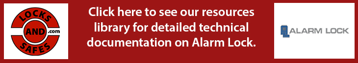 Click here to view Alarm Lock Technical Documents on Resources.locksandsafes.com