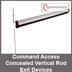 Command Access Concealed Vertical Rod Exit Devices Category Command Access Concealed Vertical Rod Exit Devices Category