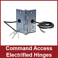 Command Access Electrified Hinges