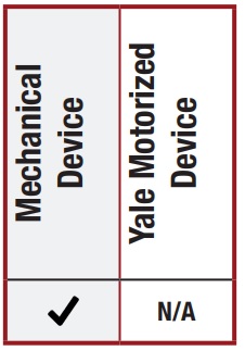 Command Access MLRK1-YAL6 Matrix