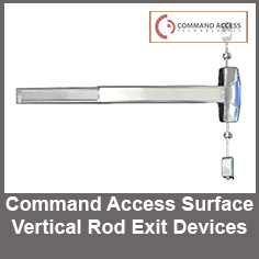 Command Access Surface Vertical Rod Exit Devices Category