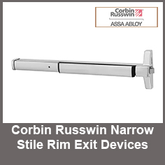 Corbin Russwin Narrow Stile Rim Exit Devices Corbin Russwin Narrow Stile Rim Exit Devices