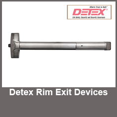 Detex Rim Exit Devices