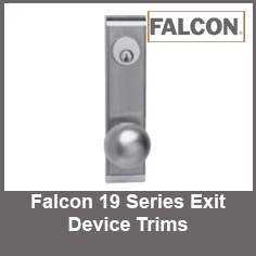 Falcon 19 Series Exit Device Trims