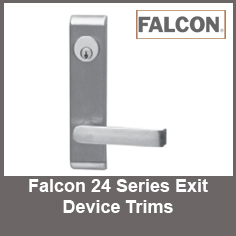 Falcon 24 Series Exit Device Trims