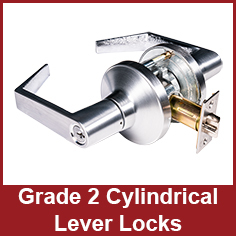 Grade 2 Cylindrical Lever Locks