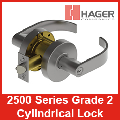 Hager 2500 Cylindrical Locks