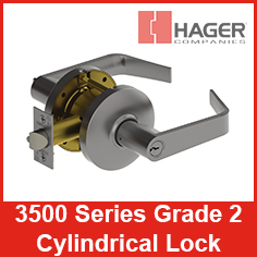 Hager 3500 Cylindrical Lock