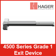 Hager 4500 Series Grade 1 Exit Device