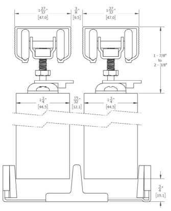 Hager 9611CS Diagram